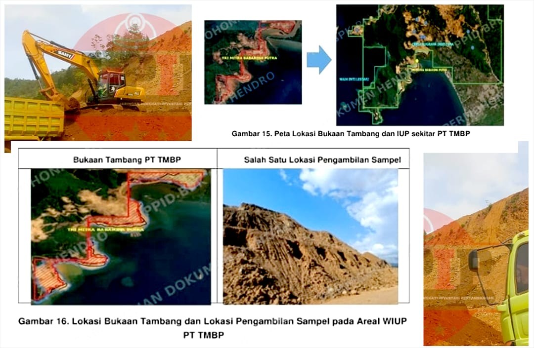 Kementerian Diminta Tindak PT TMBP yang Tambang Nikel Tanpa Izin Lengkap