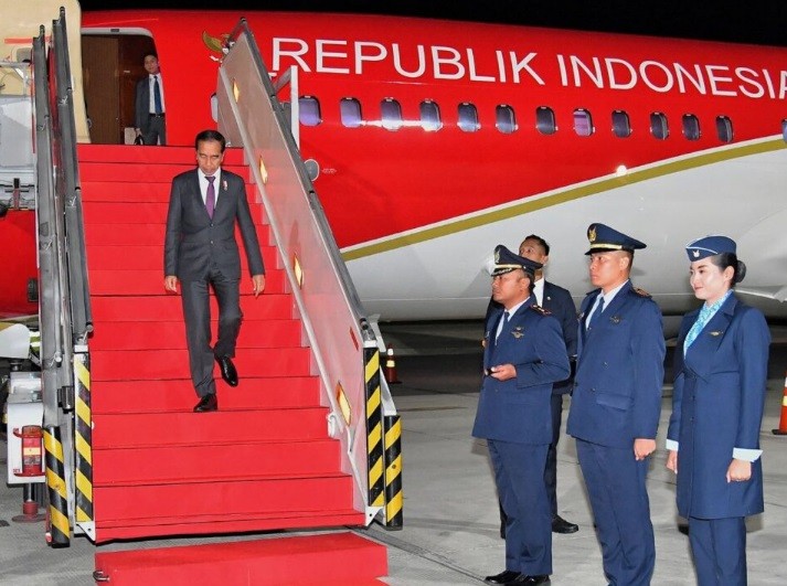 Presiden Jokowi Tiba di Tanah Air Usai Lawatan ke Jepang