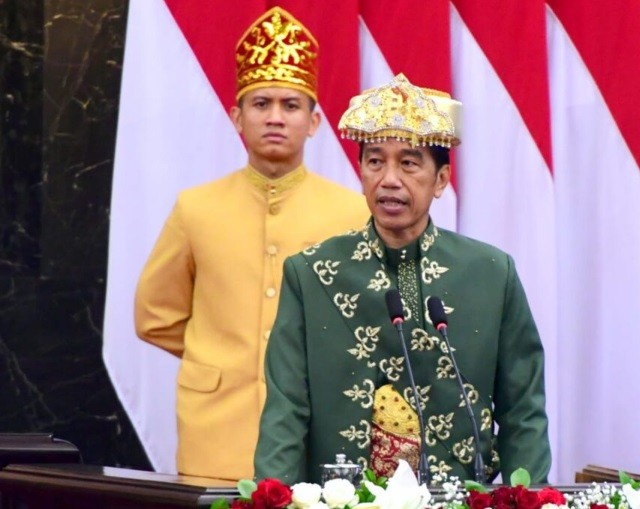 Presiden Jokowi Sampaikan Lima Agenda Besar Nasional