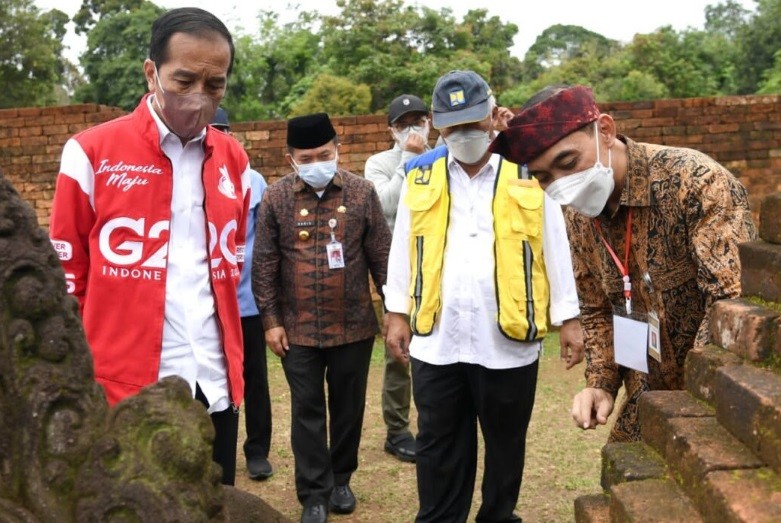 Tinjau KCBN Muaro Jambi, Presiden Harap Jejak Peradaban Dilestarikan