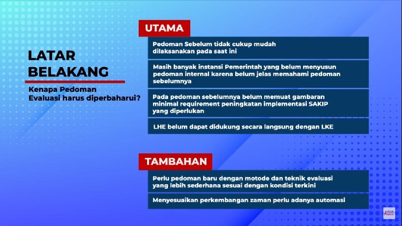 Kementerian PANRB Memodernkan Pedoman Evaluasi AKIP