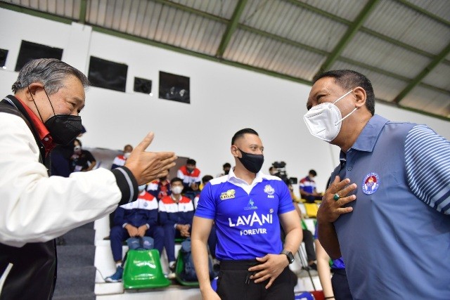 Bersama SBY, Menpora Tonton Laga Proliga 2022 Bogor LavAni VS Kudus Sukun Badak