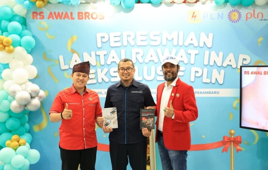 Kamar Rawat Inap Eksklusif Pertama Bagi Insan PLN Di Indonesia Diresmikan, Serikat Pekerja PT PLN (Persero) Apresiasi RS Awal Bros Pekanbaru